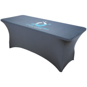 Printed Stretchy Tablecloth 4′ Table