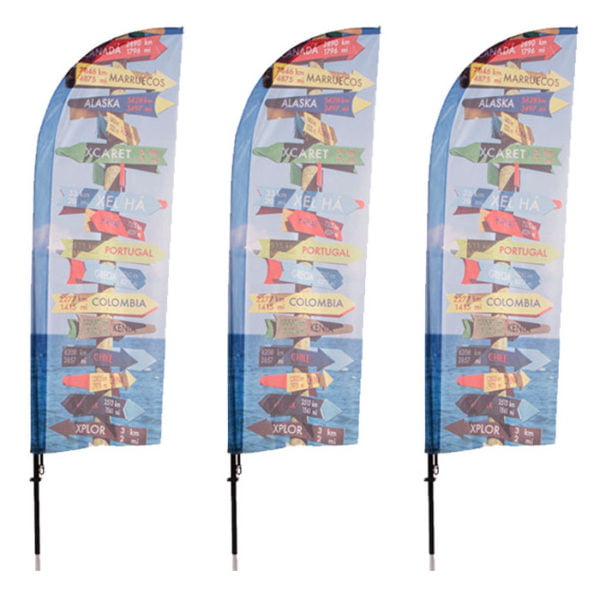 Fin Feather Flags