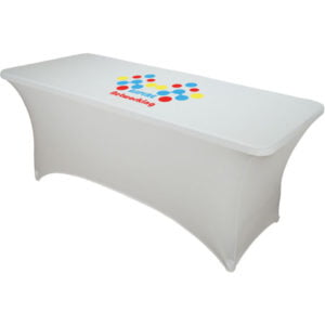 Printed Stretchy Tablecloth 4′ Table