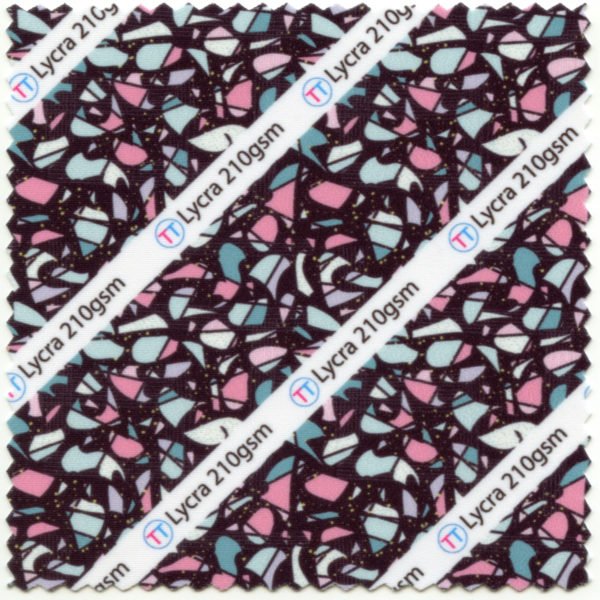 Lycra Printed Fabric