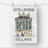 Custom printed tea towel