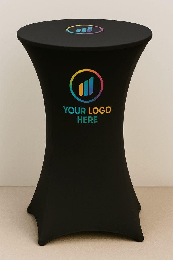 Premium Printed Poseur Table Covers