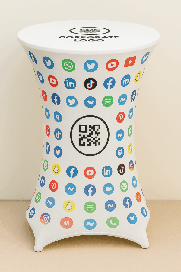 Premium Printed Poseur Table Covers - Image 4
