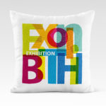 Economical cushion printed for promotional events