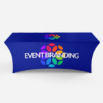 Branded Stretch Printed Tablecloth